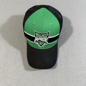 Greenville Carolina Rage Hockey Club Snapback Mesh Trucker Hat Green‎ Black Snap